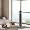 Cecotec EnergySilence 8190 Skyline Ionic bokštinis ventiliatorius, stovimas ventiliatorius, 60 W, 29 cm, 3 greičiai, svyravimas, laikmatis, nuotolinio valdymo pultas, pilka