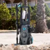 Cecotec HydroBoost 1600 Car&Garden laidinis elektrinis aukšto slėgio plovimo įrenginys 1600 W 135 bar juoda/pilka