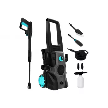 Cecotec HydroBoost 1600 Car&Garden laidinis elektrinis aukšto slėgio plovimo įrenginys 1600 W 135 bar juoda/pilka