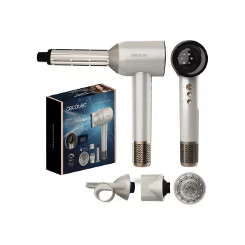 Cecotec DryGlam Waves Champagne plaukų džiovintuvas 1600 W