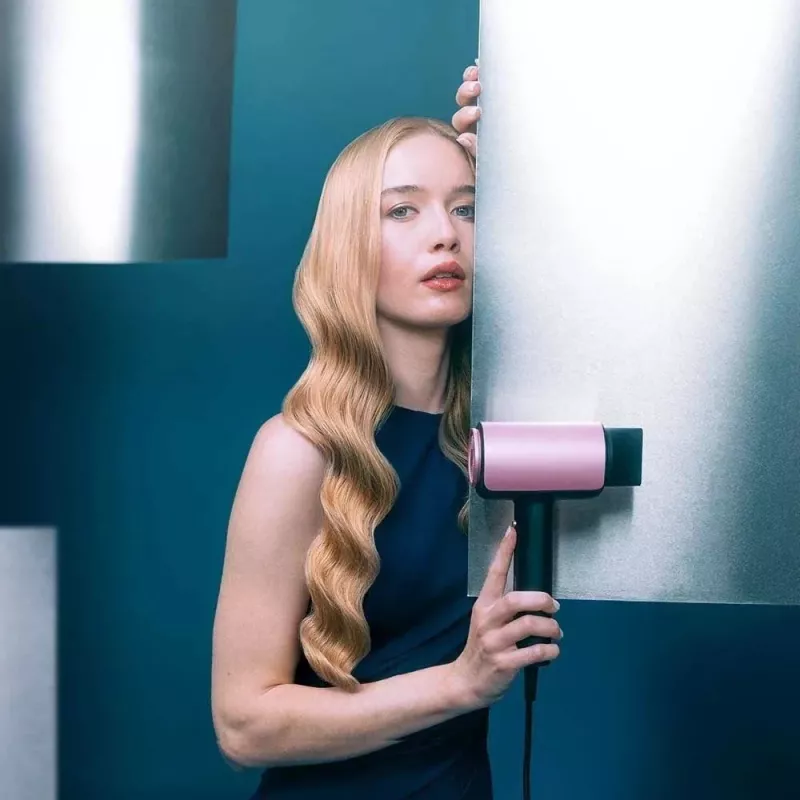 Cecotec DryGlam Nano Plasma Hair Dryer 1600 W Black/Rose Gold