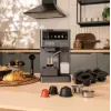 Cecotec FreeStyle Latte T Espresso aparatas - 20 barų siurblio slėgis, įmontuotas pieno putotojas, 1350 W, pilka