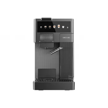 Cecotec FreeStyle Latte T Espresso aparatas - 20 barų siurblio slėgis, įmontuotas pieno putotojas, 1350 W, pilka
