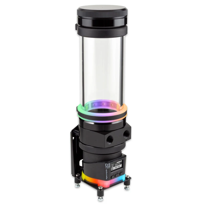 Aqua Computer ULTITUBE D5 150 PRO rezervuaras su D5 NEXT siurbliu