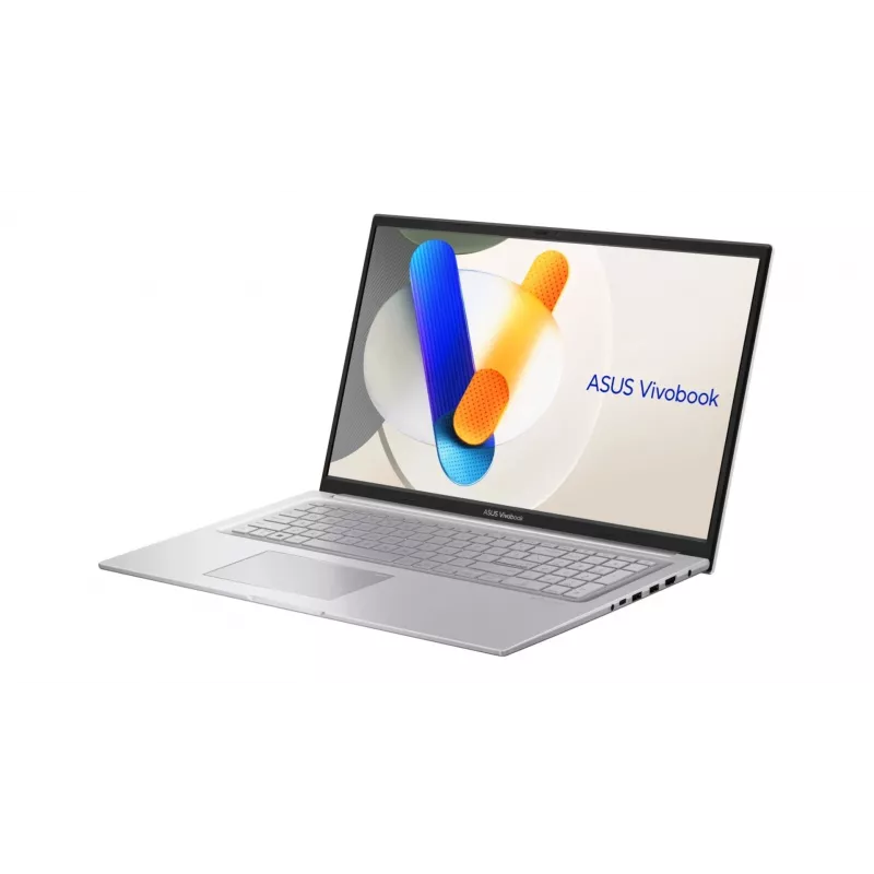 ASUS Vivobook 17 X1704VA-AU1067 Core 5 120U 17,3 colio FHD IPS-Level ekranas 60Hz 250nits Anti-Glare 16GB DDR5 512GB SSD Intel Graphics 720p kamera 50WHrs Be OS Cool Silver