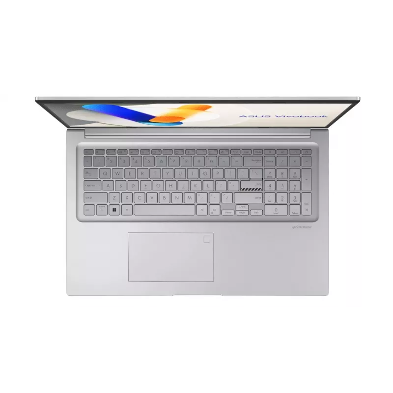 ASUS Vivobook 17 X1704VA-AU1067 Core 5 120U 17,3 colio FHD IPS-Level ekranas 60Hz 250nits Anti-Glare 16GB DDR5 512GB SSD Intel Graphics 720p kamera 50WHrs Be OS Cool Silver