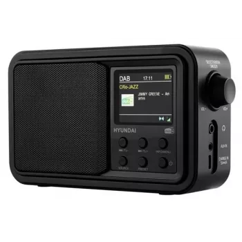Hyundai PR650BTDAB nešiojamas DAB+/FM radijas su Bluetooth, juodas