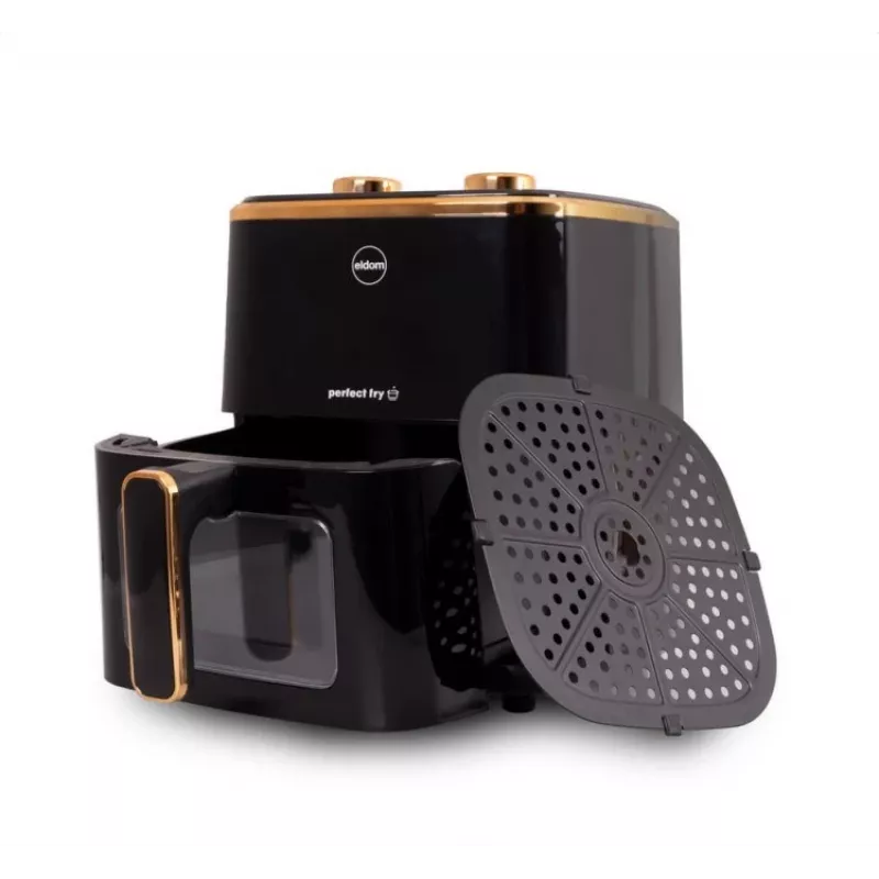 ELDOM FR45 FRITELO 1500 W bekepė gruzdintuvė, juoda