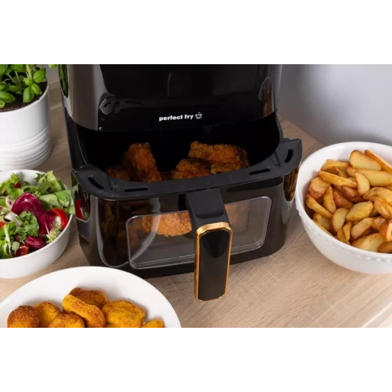 ELDOM FR45 FRITELO 1500 W bekepė gruzdintuvė, juoda