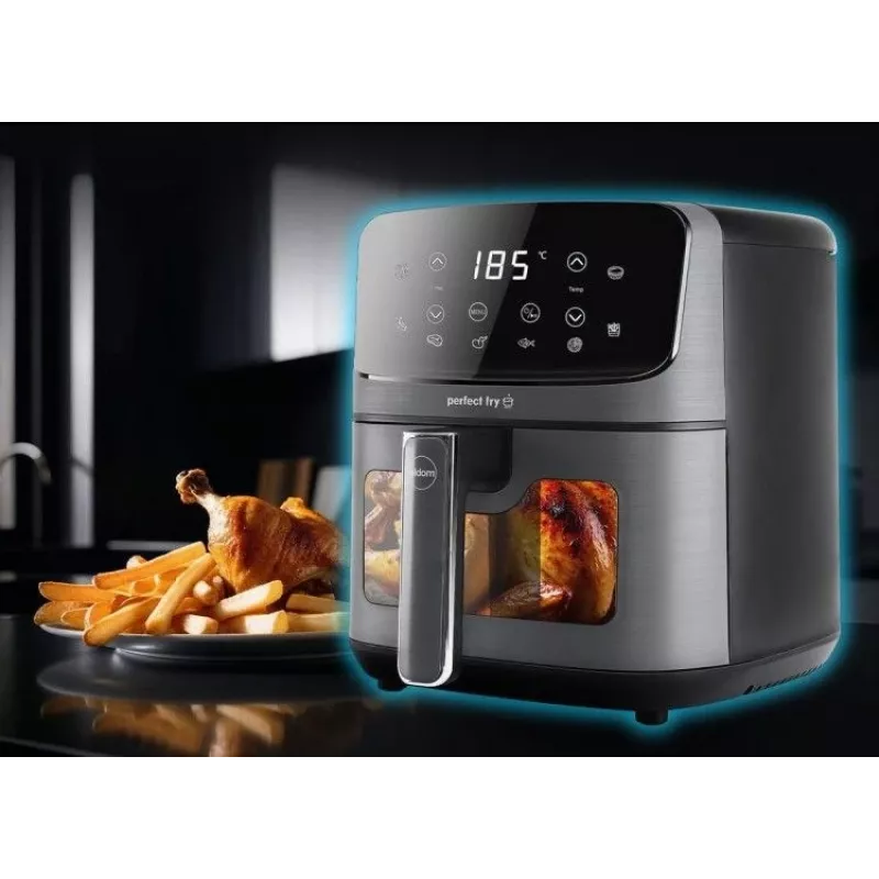 ELDOM FR45 FRITELO 1500 W bekepė gruzdintuvė, juoda