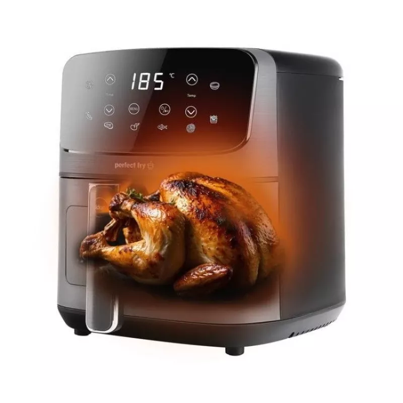 ELDOM FR45 FRITELO 1500 W bekepė gruzdintuvė, juoda