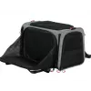 ZOLUX NOMAD L Išplečiamas Gyvūnų Nešiklis 48×30.8×30.5 cm Pilka/Juoda