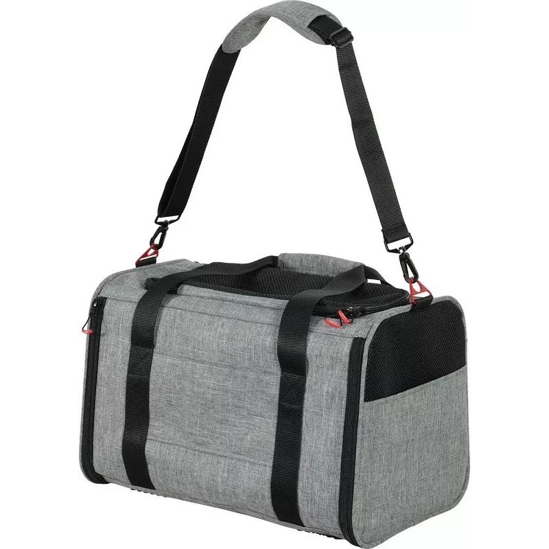 ZOLUX NOMAD L Išplečiamas Gyvūnų Nešiklis 48×30.8×30.5 cm Pilka/Juoda