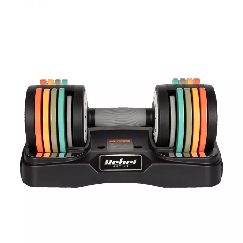 REBEL ACTIVE Automatiniai ketaus hanteliai 2x10kg RBA2335