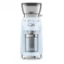 Smeg CGF03PBEU Kavos Malūnėlis, 15 Malimo Nustatymų, 240 g Pupelių Talpa, 150 W, Pastelinė Mėlyna