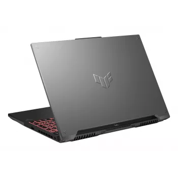 ASUS TUF Gaming A16 FA607NUG-WH73 AMD Ryzen 7 7445HS nešiojamas kompiuteris 40,6 cm (16 inch) Full HD+ 16 GB DDR5-SDRAM 512 GB SSD NVIDIA GeForce RTX 4050 Wi-Fi 6 (802.11ax) Windows 11 Home pilka