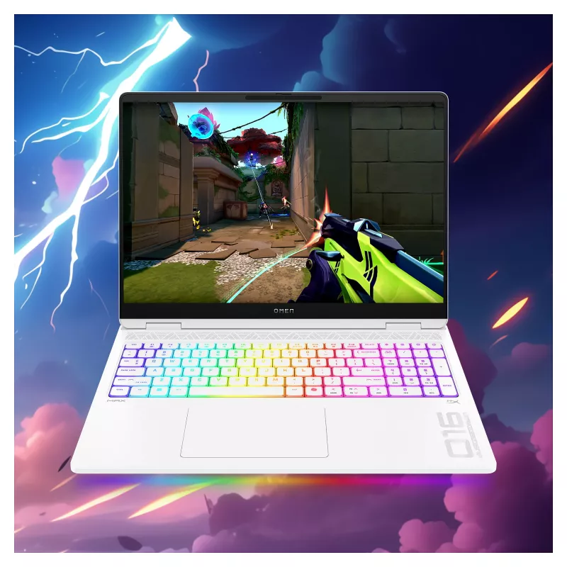 HP OMEN Max 16-ah0195ng žaidimų nešiojamasis kompiuteris 16 colių QHD 240Hz Intel Core Ultra 9 275HX 32GB RAM 1TB SSD RTX 5080 Windows 11 Home Shadow Black
