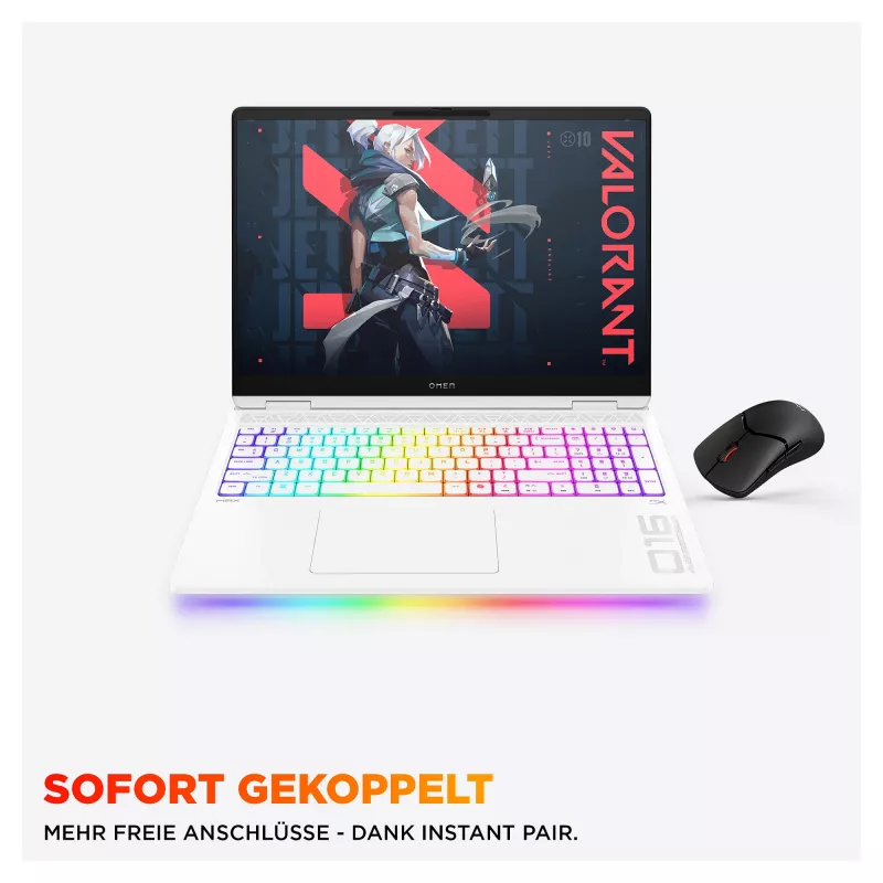 HP OMEN Max 16-ah0195ng žaidimų nešiojamasis kompiuteris 16 colių QHD 240Hz Intel Core Ultra 9 275HX 32GB RAM 1TB SSD RTX 5080 Windows 11 Home Shadow Black