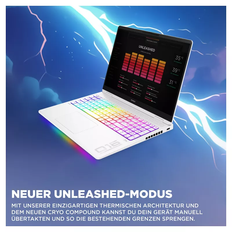 HP OMEN Max 16-ah0195ng žaidimų nešiojamasis kompiuteris 16 colių QHD 240Hz Intel Core Ultra 9 275HX 32GB RAM 1TB SSD RTX 5080 Windows 11 Home Shadow Black