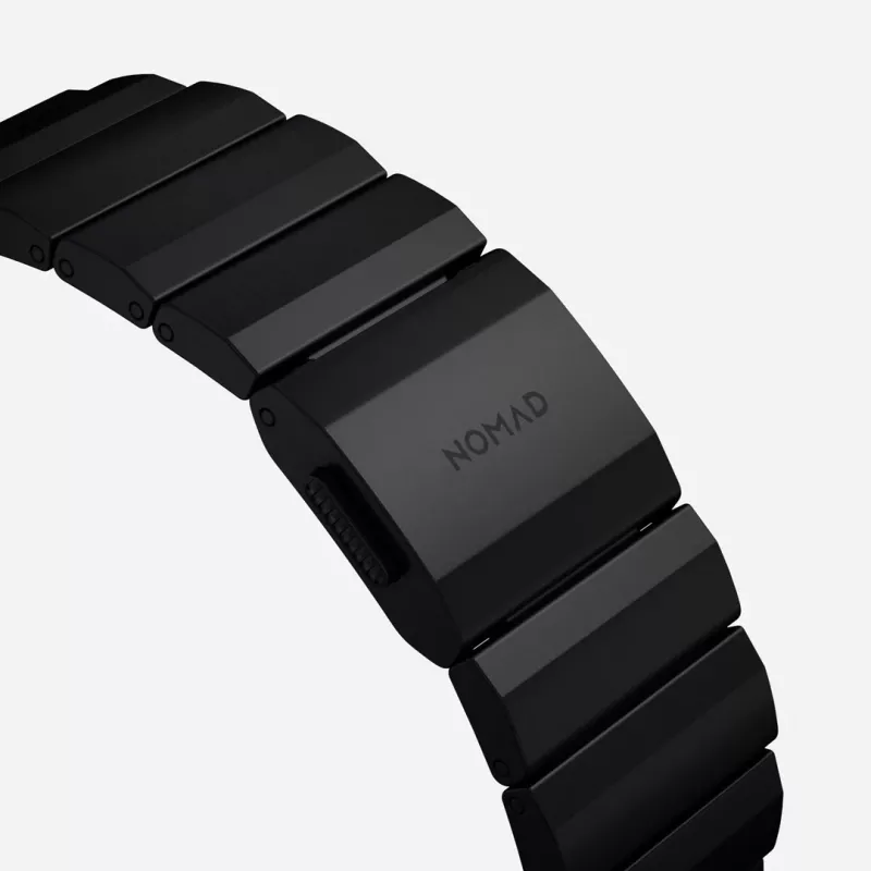 NOMAD Titanium Band, skirtas Apple Watch 46/49 mm, sidabrinis
