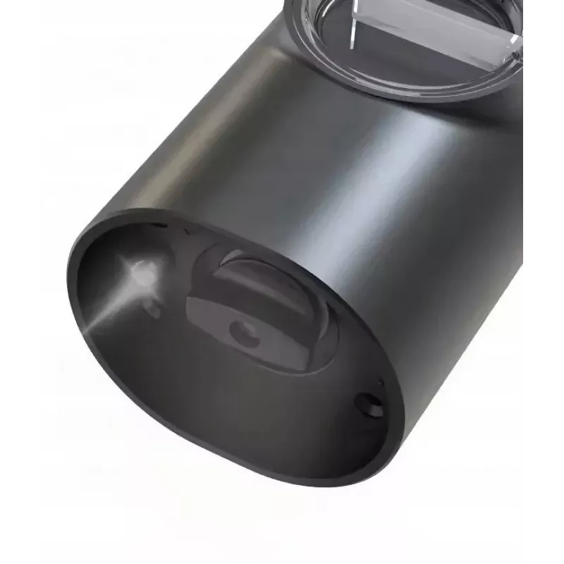 PROMIS MP35X2 Elektrinis druskos ir pipirų malūnėlių rinkinys su stovu, nerūdijantis plienas/sidabras, 2x 220 mm, keraminis malūnėlis, maitinamas baterijomis, LED šviesa