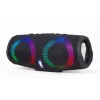 Gembird SPK-BT-LED-02 nešiojamas Bluetooth vakarėlių garsiakalbis, 10W, juodas
