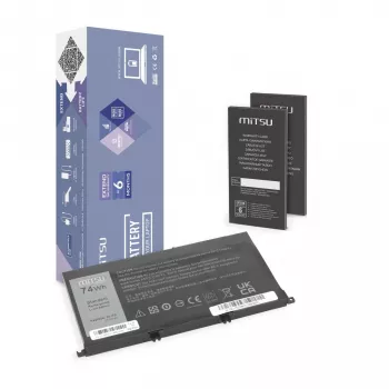 MITSU Battery Dell Inspiron 357F9 5577 7557 6600mAh 14.8V Li-ion