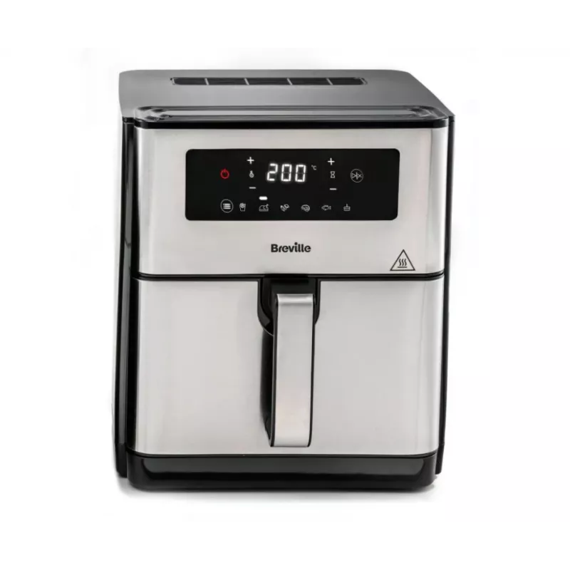 Breville VDF131X Aliejaus nenaudojanti keptuvė, 1,25 kg, 1400 W, juoda/sidabrinė