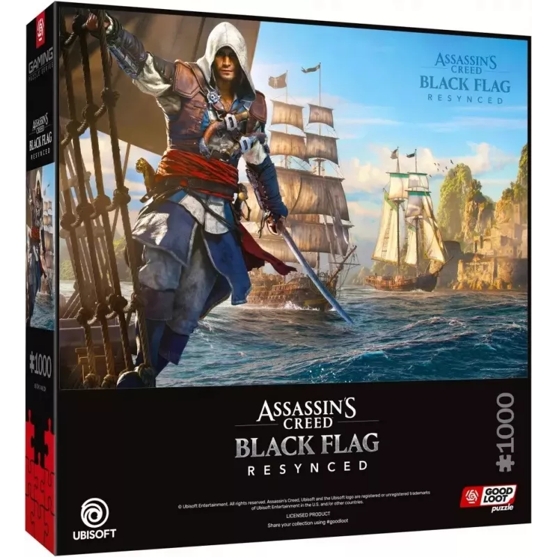Puzzle Good Loot Gaming - Assassin's Creed Black Flag Resynced 1000 vnt.