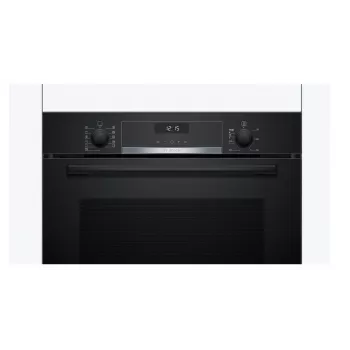 Bosch Serie 6 HBG557EB3 Įmontuojama orkaitė su pirolitiniu savaiminiu valymu, 71 l, juoda
