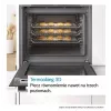 Bosch Serie 6 HBG557EB3 Įmontuojama orkaitė su pirolitiniu savaiminiu valymu, 71 l, juoda