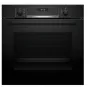 Bosch Serie 6 HBG557EB3 Įmontuojama orkaitė su pirolitiniu savaiminiu valymu, 71 l, juoda