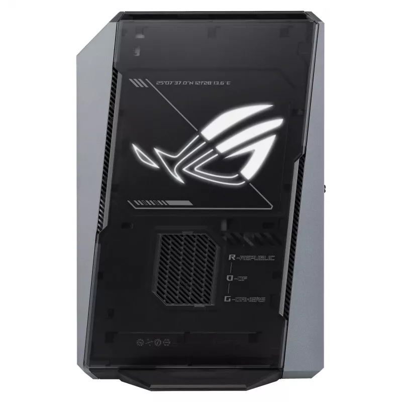 ASUS ROG GR70-N90043AN Mini Gaming PC, AMD Ryzen 9 8940HX, 16GB DDR5, 1TB SSD, RTX 5060, Windows 11 Pro, Juoda