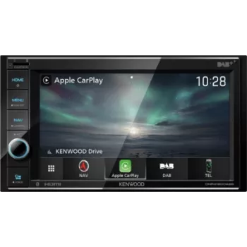 Kenwood DNR4190DABS 6.2 colio jutiklinis ekranas 2-DIN Bluetooth DAB+ automobilinis imtuvas su Garmin navigacija