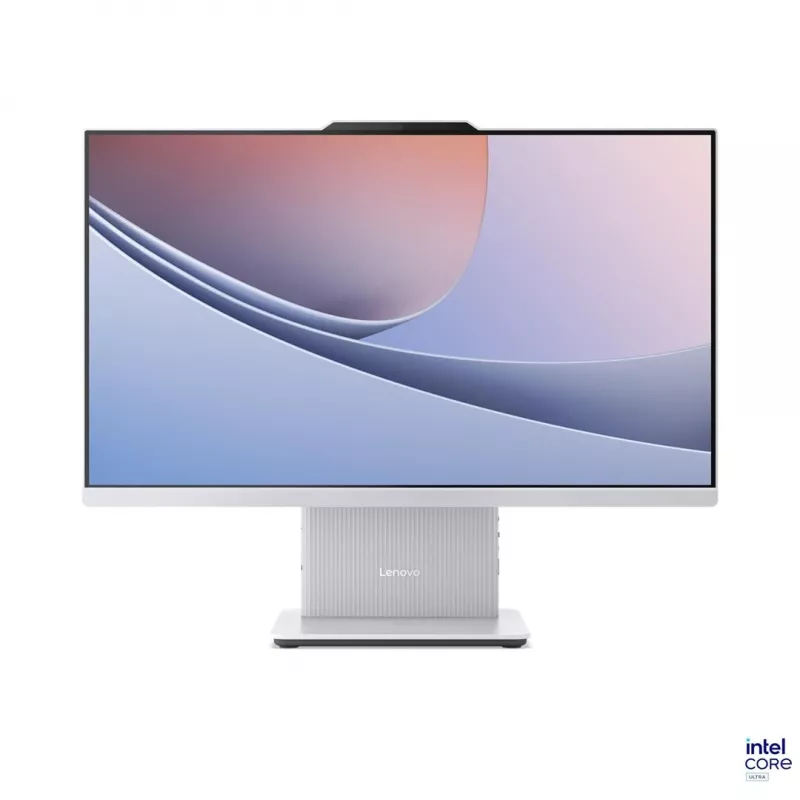 Lenovo IdeaCentre AIO 24ILL11 All-in-One kompiuteris, Intel Core Ultra 5 226V, 23,8 col. FHD IPS Anti-Glare 100Hz, 16 GB LPDDR5X-8533, 1 TB SSD, Intel Arc Graphics, 5 MP internetinė kamera, Windows 11, Cloud Grey