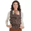 MOMCOZY BC001 Kūdikio nešyklė nuo naujagimio iki mažylio, medvilnė, leopardas