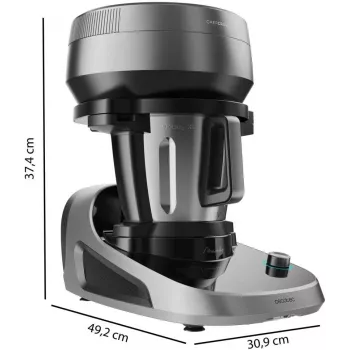 Cecotec Mambo CooKing Victory Multifunkcinis Virtuvinis Kombainas 1700 W 4,5 L Juoda/Pilka