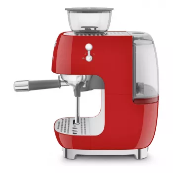 Smeg 50's Style Fully Automatic Coffee Machine EGF03RDEU Red