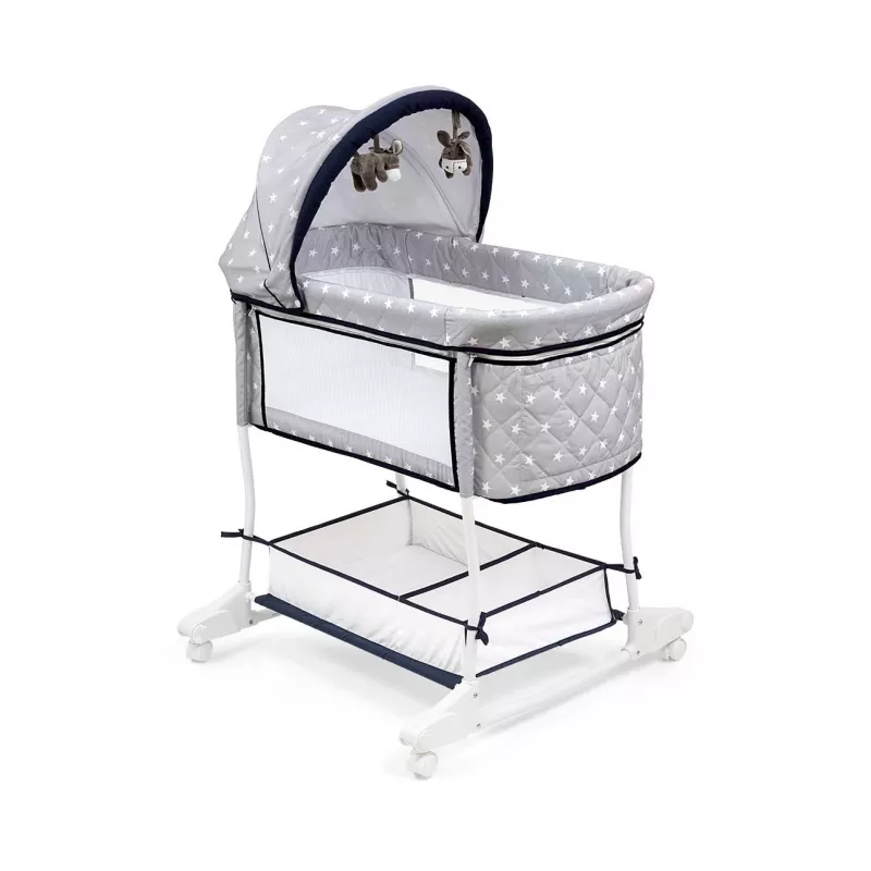 Milly Mally Dream On 2-in-1 Cradle Cot - Star