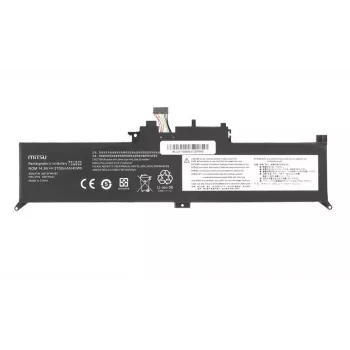 MITSU nešiojamojo kompiuterio baterija 2700mAh 14.8V (40Wh) 4 elementų Li-ion, skirta Lenovo ThinkPad Yoga 260 370 X380 - Juoda