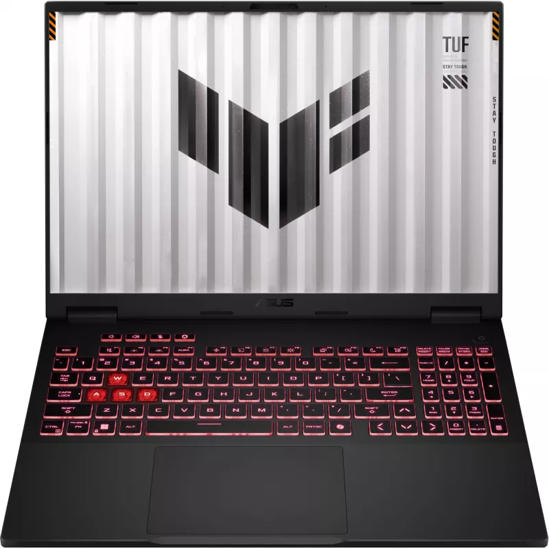ASUS TUF Gaming A16 FA608WI-QT010W nešiojamas žaidimų kompiuteris, 16 colių WQXGA IPS, AMD Ryzen AI 9 HX 370, 16GB RAM, 1TB SSD, GeForce RTX 4070, Windows 11 Home