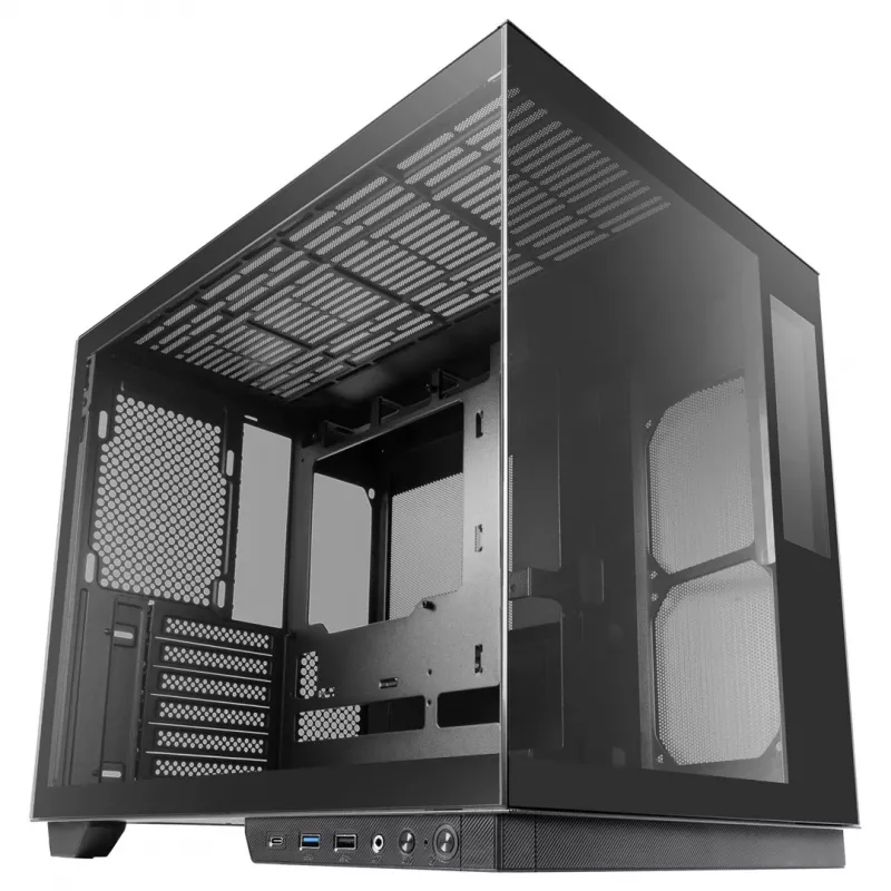 Tacens Mars Gaming MCMIRAGE Midi Tower kompiuterio korpusas juodas