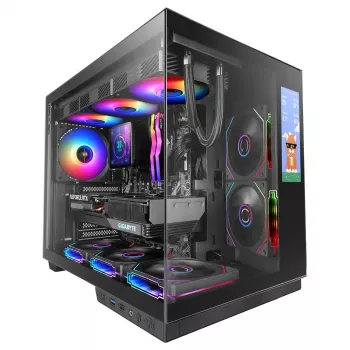 Tacens Mars Gaming MCMIRAGE Midi Tower kompiuterio korpusas juodas