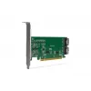 ICY DOCK EXLink MB308A PCIe 4.0 x16 NVMe Adapter Card su 2 x SlimSAS 8i (SFF-8654) Connectors & Redriver