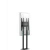 ONKRON FPRO2L-20-B Mobilus televizoriaus stovas 55-100 colių televizoriams, juodas