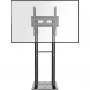 ONKRON FPRO2L-20-B Mobilus televizoriaus stovas 55-100 colių televizoriams, juodas