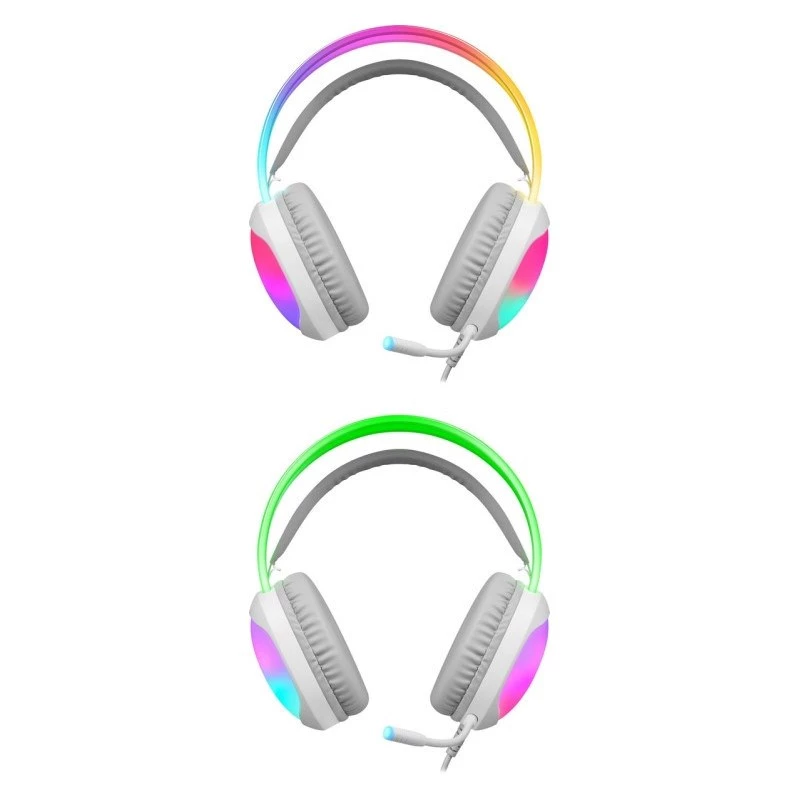 Defender Eclipse RGB Gaming Headset White