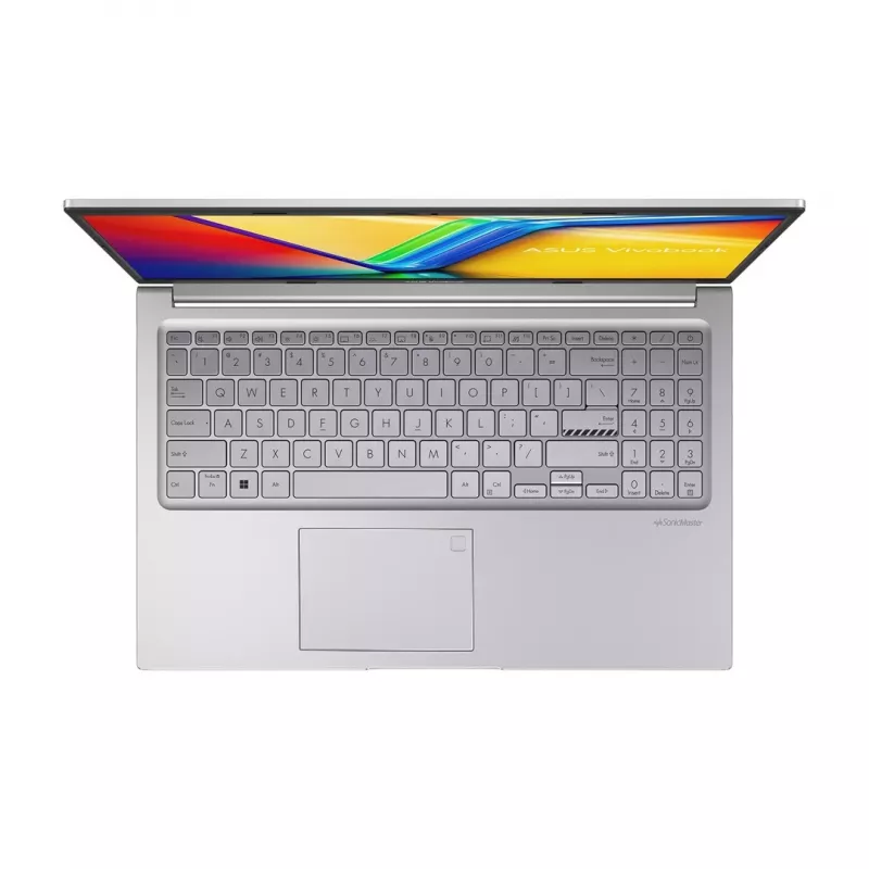 ASUS F1504VAP-WH56 Core 5 120U 15.6 col. FHD AG 16GB 512GB SSD Wi-Fi 6 Bluetooth 5.3 Windows 11 Home Cool Silver Perpakotas 2M