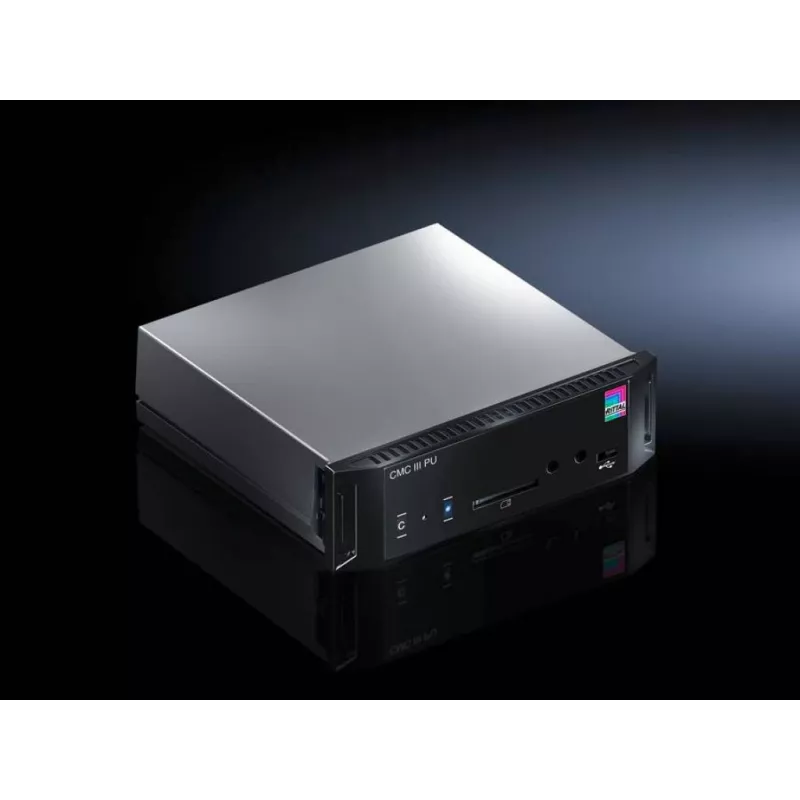 Rittal DK 7030.000 CMC III Processing Unit, juoda, pilka, 138 mm, 132 mm, 40 mm, 1 vnt., 620 g