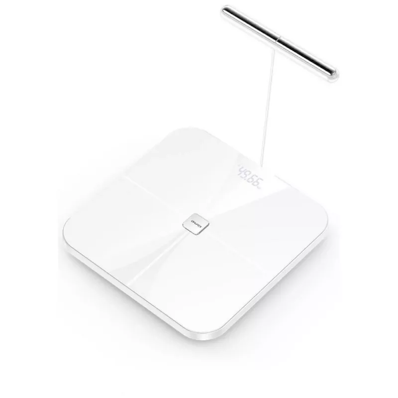 AWEI SS1 Daugiafunkcinės kūno svarstyklės su Bluetooth 5.0, balta